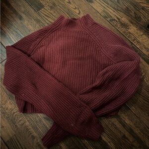 Hollister Maroon Sweater